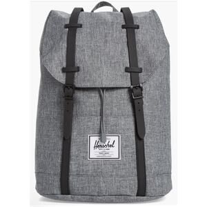 Herschel Retreat Backpack Grey Napsack Bookbag Bag